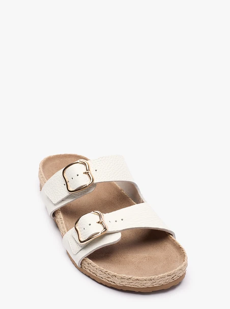 Cream Women's Slides