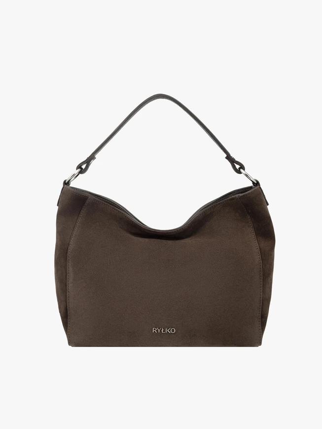 Dark brown soft A4 bag