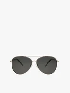 Unisex Aviator Sunglasses with Metal Frames
