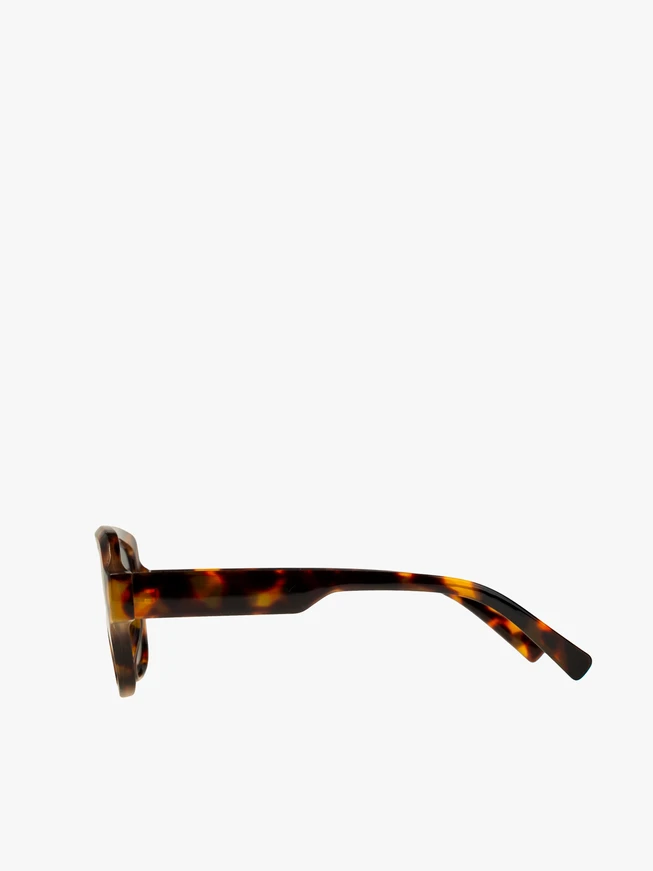 Okulary przeciwsłoneczne unisex z oprawkami w panterkę