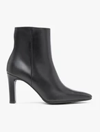 Schwarze Stöckelschuhe aus Leder