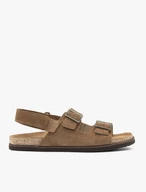 Beige men's sandals