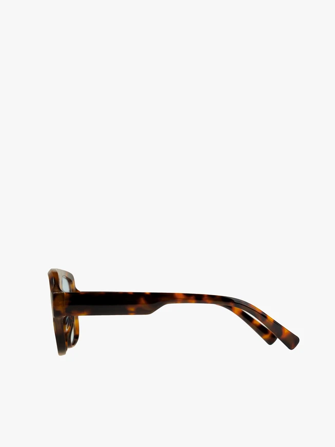 Okulary unisex z oprawkami w panterkę