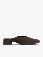 Dunkelbraune Slipper-Flip-Flops