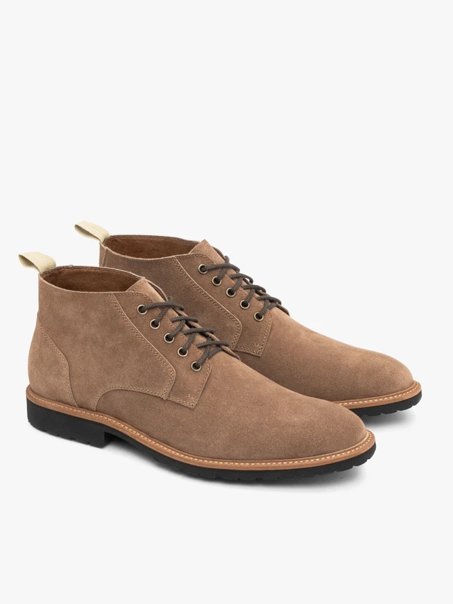 Sand lace-up sneakers