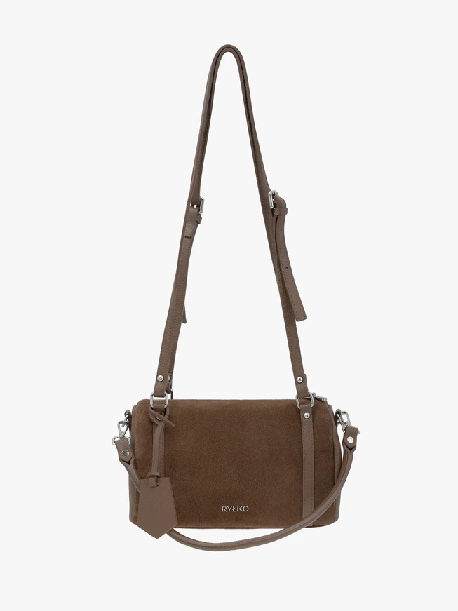 Hellbraune mittelgroße Tasche