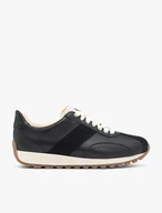 Schwarze Sporthalbschuhe