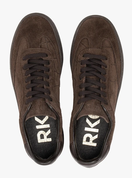 Brown sports half shoes