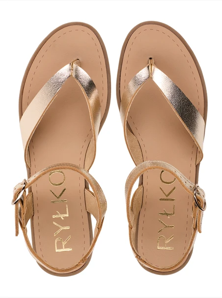 Platinum Flip-Flops