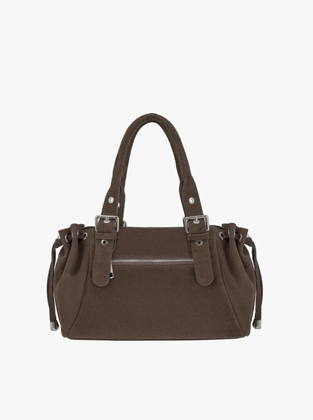 Brown medium-sized handbag