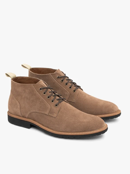 Sand lace-up sneakers