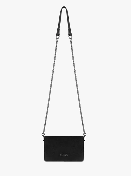 Small black handbag