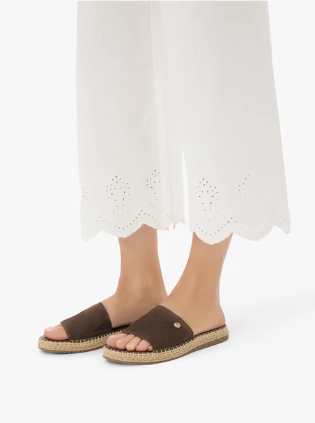 Dark Brown Mules
