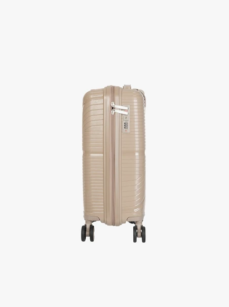 Hard Suitcase S Beige 36L