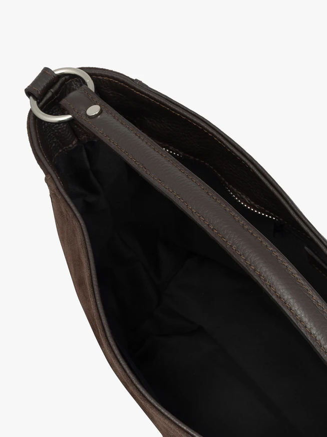 Dark brown soft A4 bag