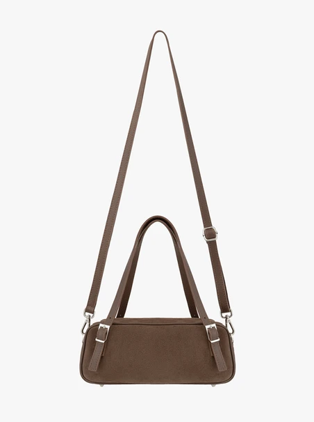 Braune kleine elegante Handtasche
