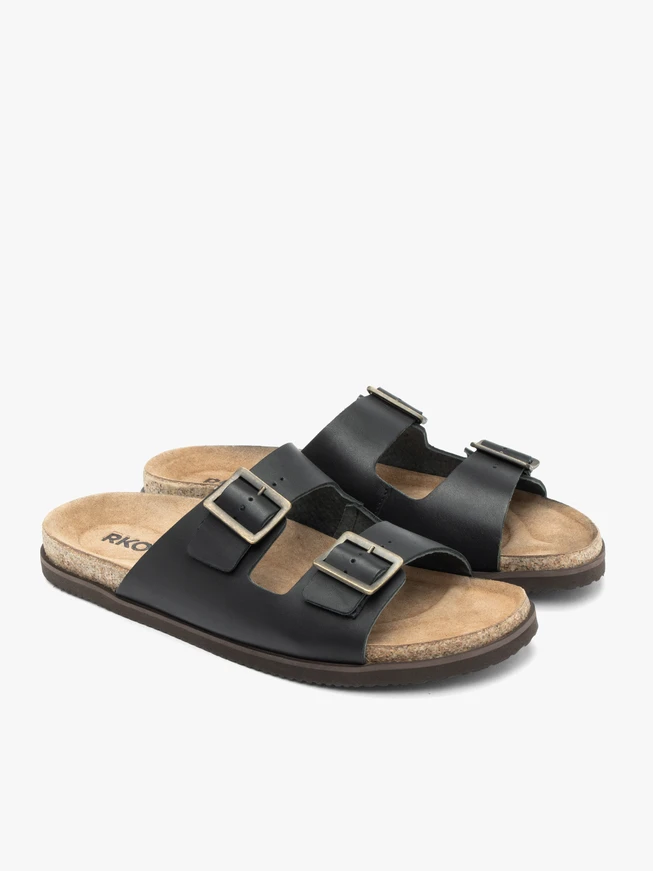 Black Men's Sandals