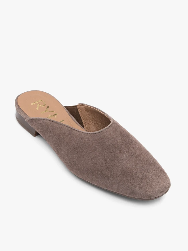 Gray Women’s Mule Slides