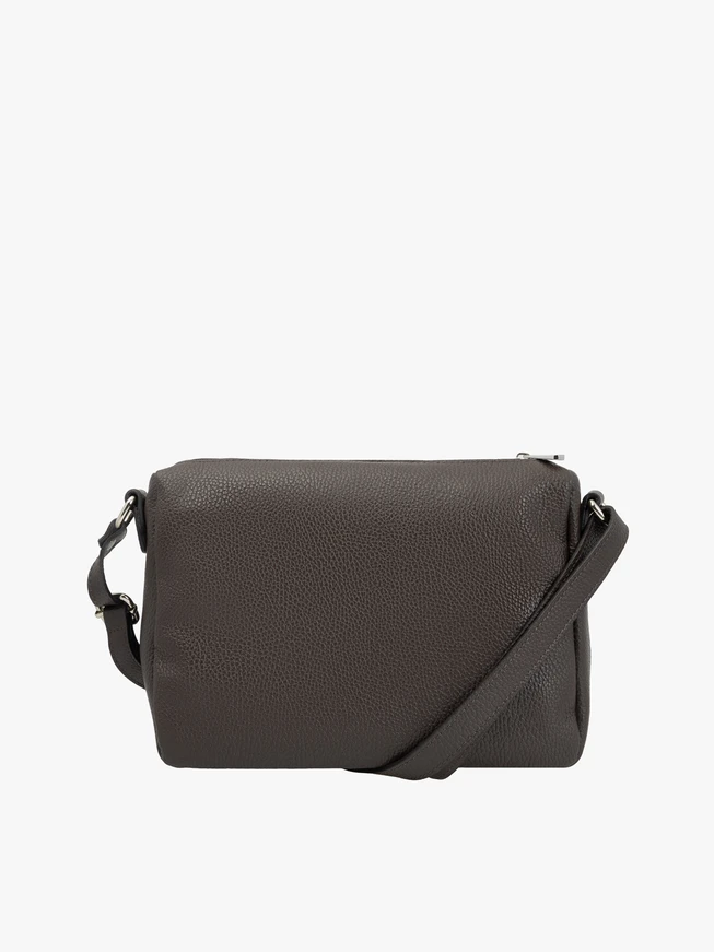 Dark brown handbag