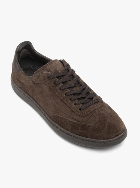 Brown sports half shoes