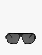 Unisex Black Sunglasses with Polarized Lenses