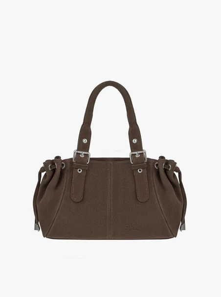 Brown medium-sized handbag
