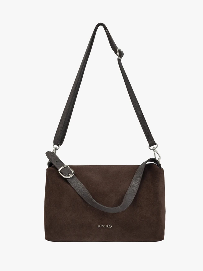 Brown medium-sized handbag