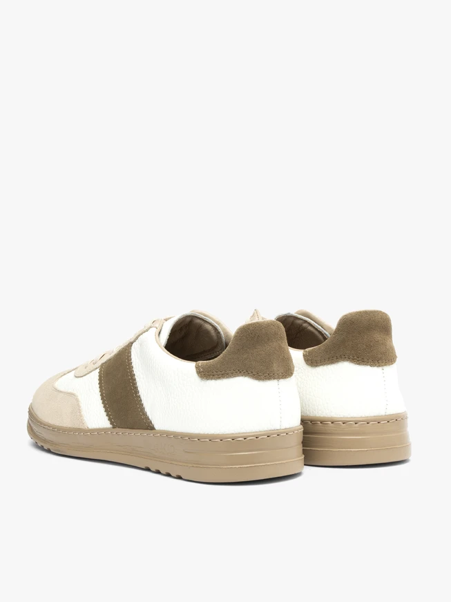 Beige-Brown Men’s Sport Lace Shoes