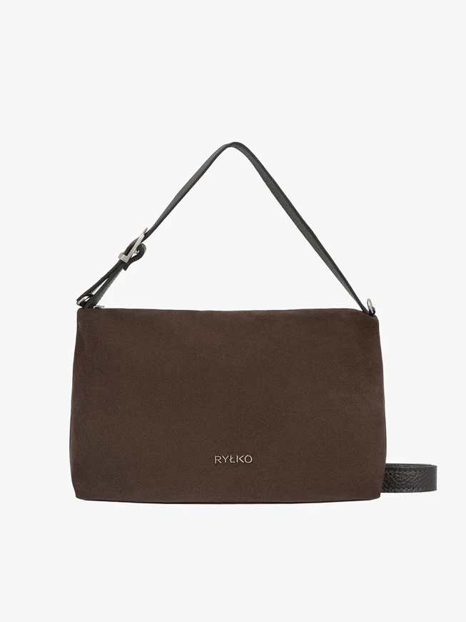Brown medium-sized handbag
