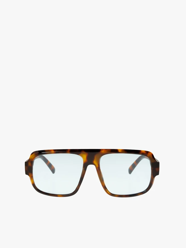 Okulary unisex z oprawkami w panterkę
