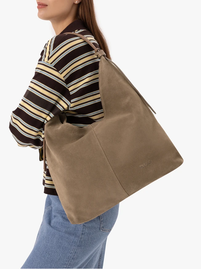 Beige A4-Tasche