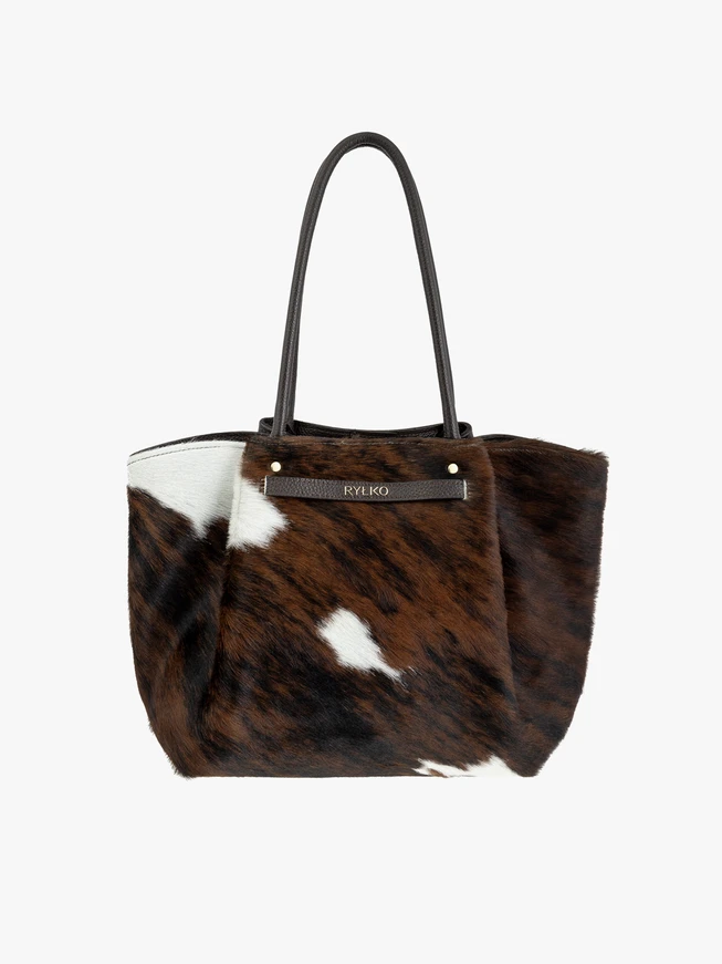 Shopper-Tasche aus Kuhflicken ONE OF A KIND