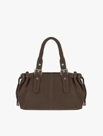 Braune mittelgroße Handtasche