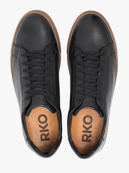 Black sports half shoes