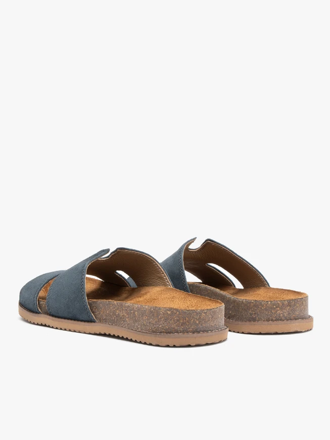 Marineblaue Flip-Flops