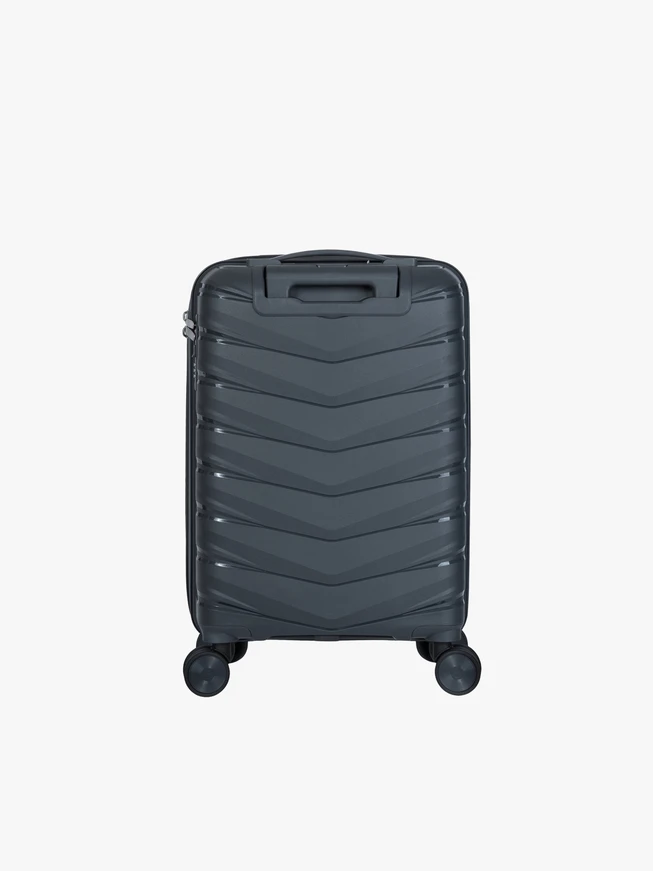 Hard Suitcase S Grey 36L