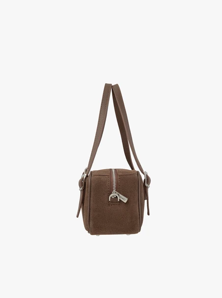 Braune kleine elegante Handtasche