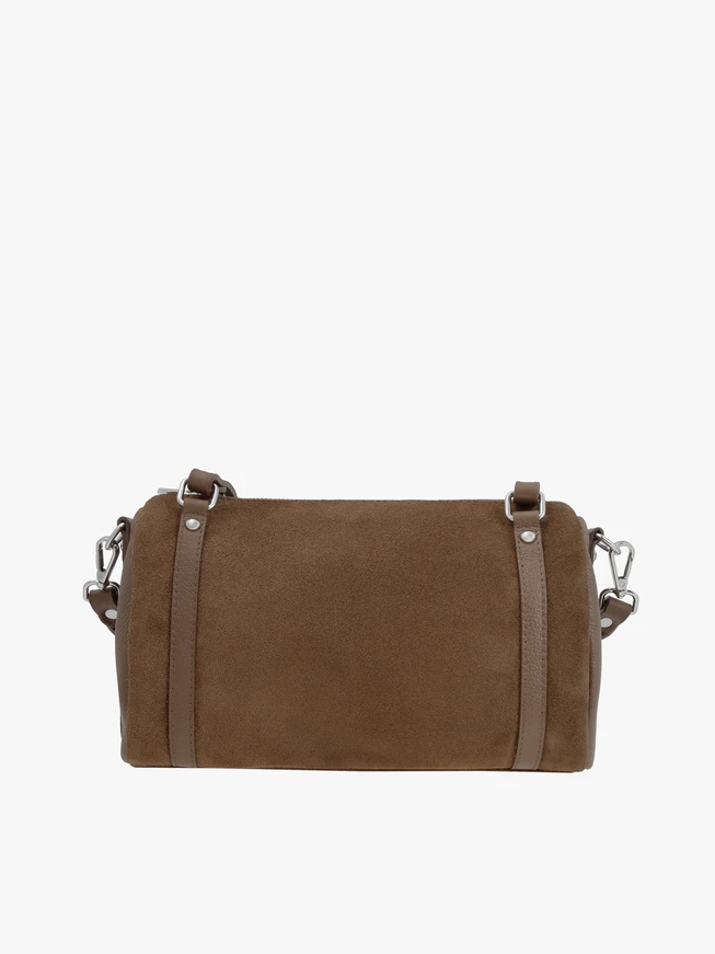 Hellbraune mittelgroße Tasche