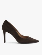 Dark brown pumps