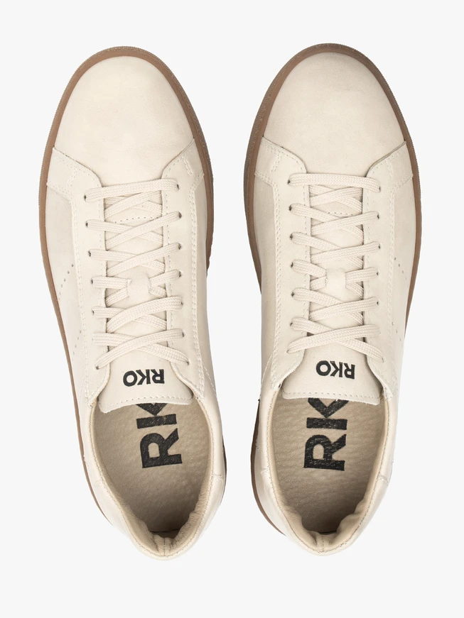 Beige Men’s Sport Lace Shoes
