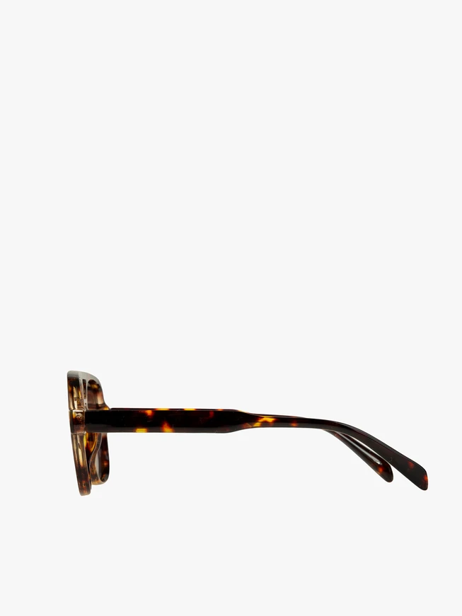 Okulary przeciwsłoneczne unisex w oprawkach w panterkę