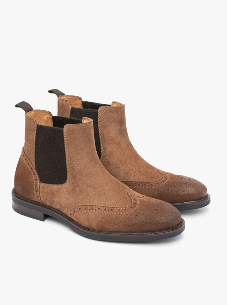 Brown shaded slippers