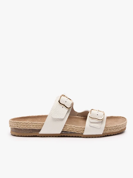Cream Women's Slides