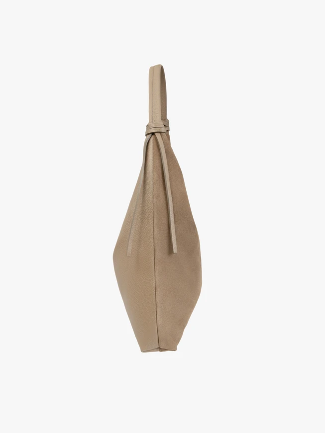 Beige A4-Tasche