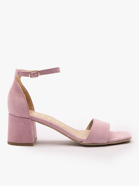 Light Pink Sandals 5.5 cm Heel
