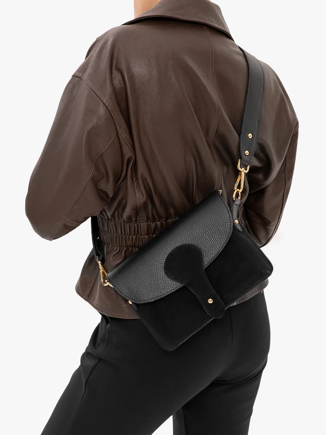 Black kidney bag