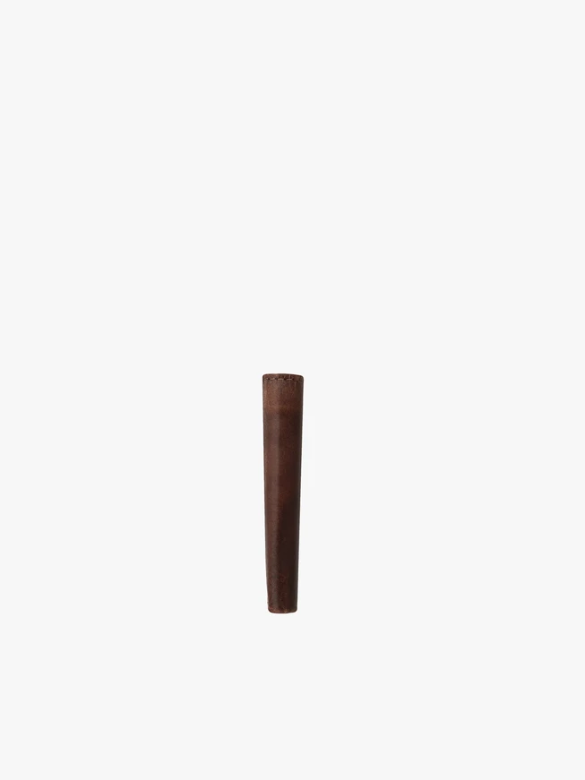 Portemonnaie aus braunem Leder