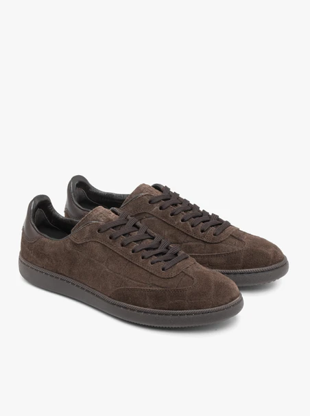 Brown sports half shoes