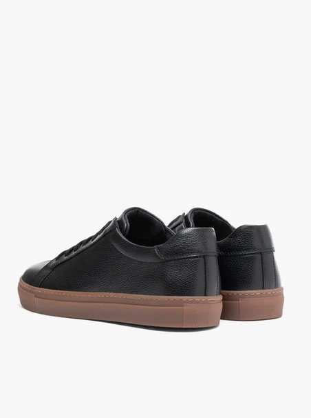 Black sports half shoes
