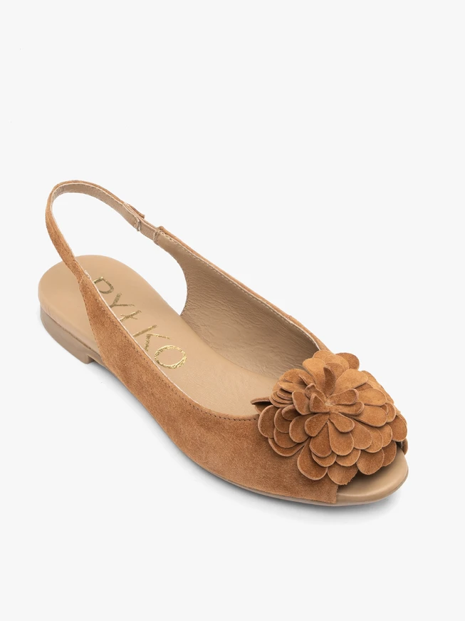 Rote Blumenballerinas
